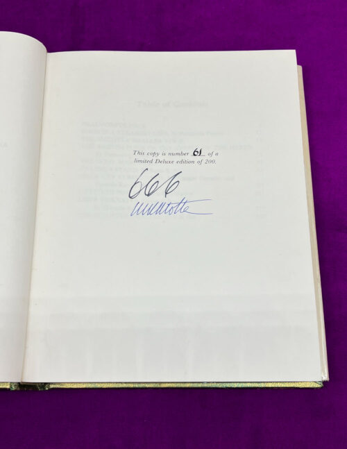 The Equinox. The Official Organ of the A.'.A.'. The Review of Scientific Illuminism. Volume V, Number 2 by Aleister Crowley - SIGNED Limited Edition Hardcover - Image 3