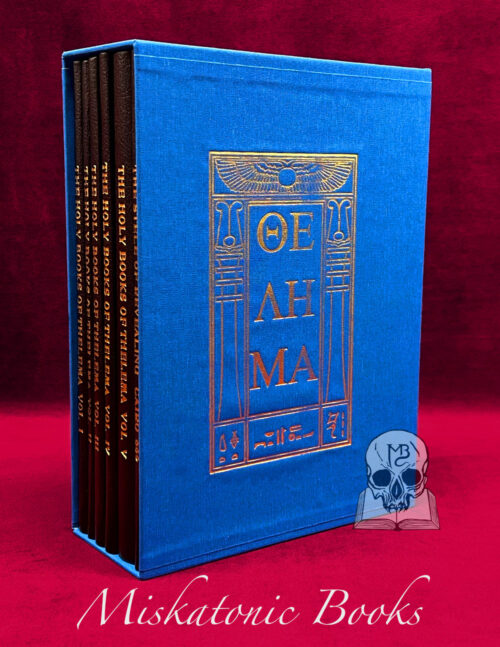 THE HOLY BOOKS OF THELEMA:  6 Volume Set by Aleister Crowley - Limited Edition in Custom Slipcase