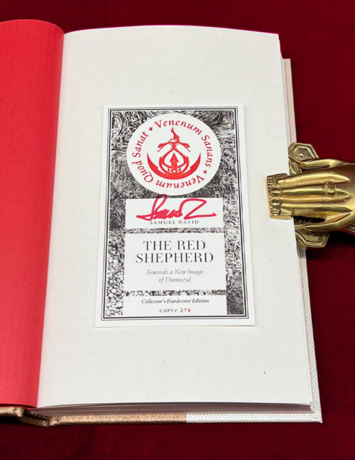 THE RED SHEPHERD: Towards a New Image of Dumuzid by Samuel David - Limited Edition Hardcover - Image 2
