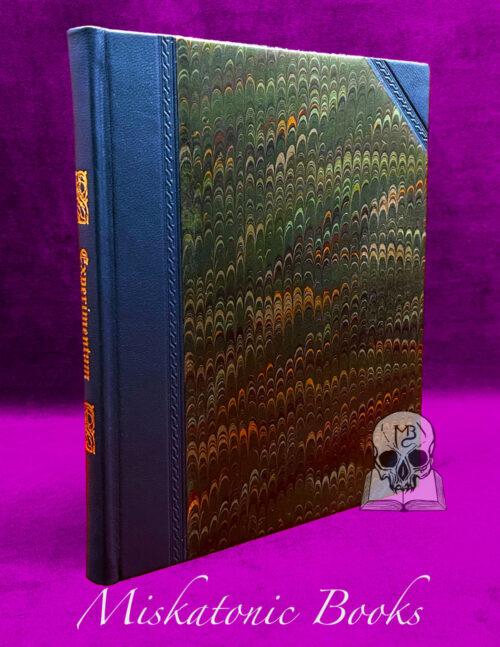 EXPERIMENTUM by Frederick Hockley - Deluxe Half Bound in Leather with Lidded Slipcase and Chemise (Water Spot on Slipcase)