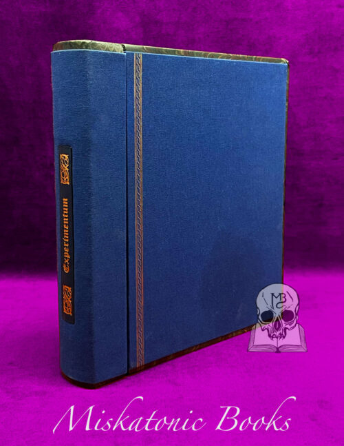 EXPERIMENTUM by Frederick Hockley - Deluxe Half Bound in Leather with Lidded Slipcase and Chemise (Water Spot on Slipcase) - Image 2