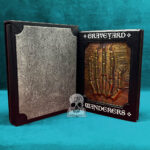 GRAVEYARD WANDERERS by Dr. Tom Johnson - Deluxe Leather Bound and Inlaid Copper Skeletal Hand with Custom Slipcase