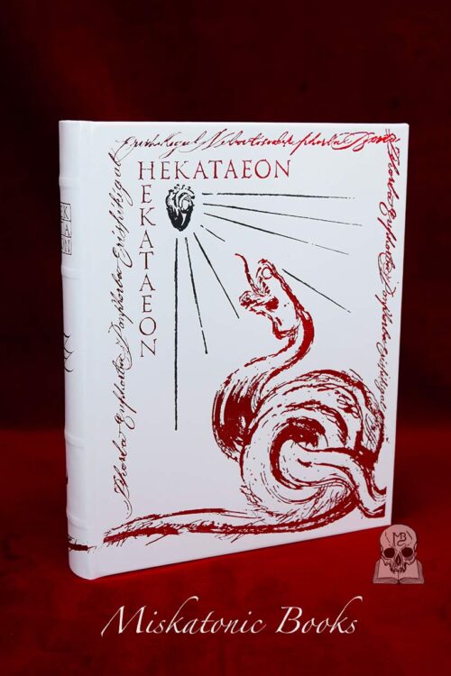 THE HEKATAEON by Jack Grayle - MEDEA Edition DELUXE Leather Bound Limited Edition Hardcover with Expanded Material