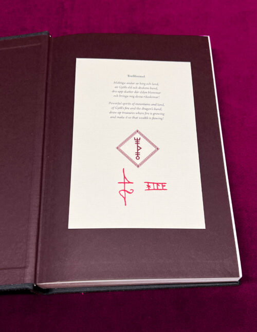 THURSAKYNGI IV: SVARTKONST by Ekotu - Limited Edition Hardcover Edition with Extra Ritual Signed Card - Image 2