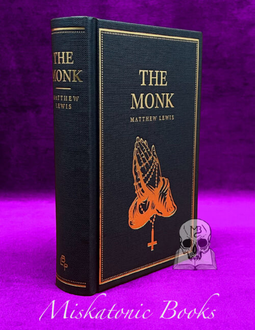 THE MONK by Matthew Lewis - Hardcover Edition