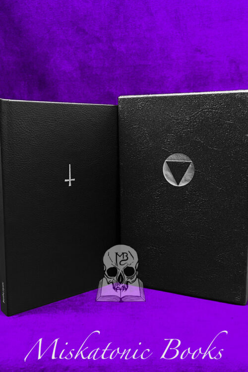 THE TWO ANTICHRISTS by Peter Grey - Special Signed Leather Bound Edition in Custom Slipcase