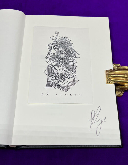 THE TWO ANTICHRISTS by Peter Grey - Special Signed Leather Bound Edition in Custom Slipcase - Image 2