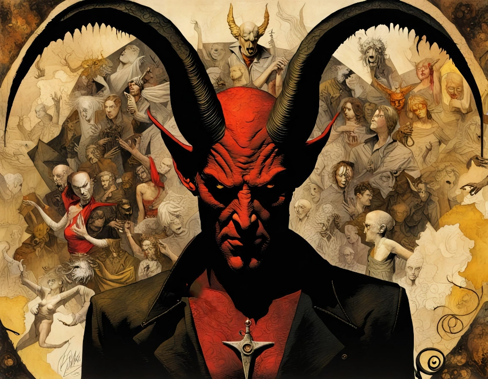 Satanism Collage