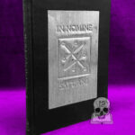 THE CULT OF THE BLACK CUBE: A Saturnian Grimoire by Dr. Arthur Moros (Deluxe Leather Bound Auric Edition with Lead Saturnian Plate on Cover)