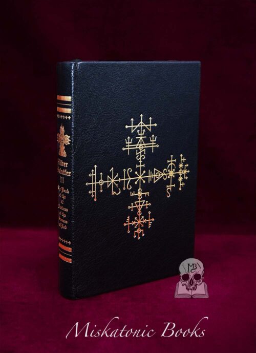LIBER FALXIFER III: The book of 52 Stations of the Crosses of Nod by  N.A-A.218 - Deluxe Leather Bound Limited Edition Hardcover