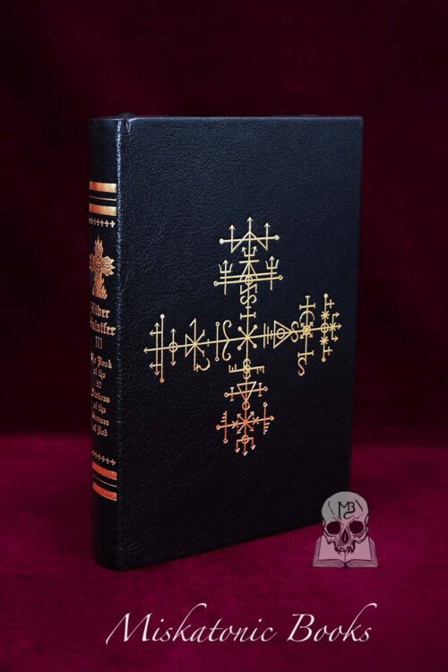 LIBER FALXIFER III: The book of 52 Stations of the Crosses of Nod by  N.A-A.218 - Deluxe Leather Bound Limited Edition Hardcover