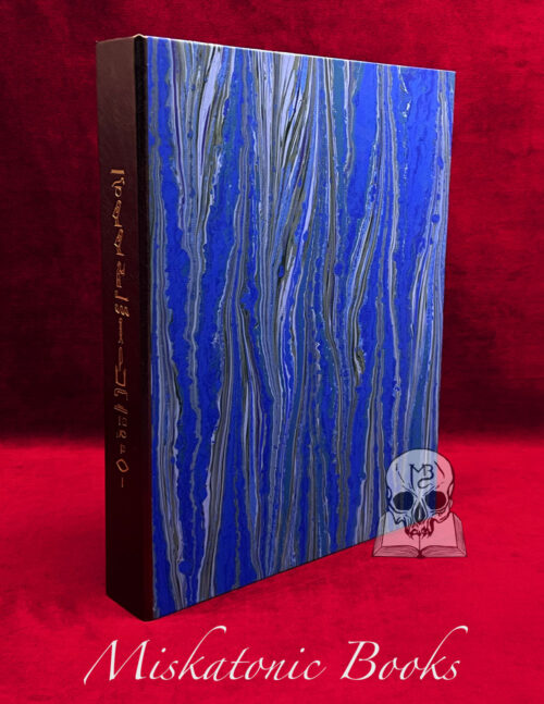 THE BOOK OF FLESH AND FEATHER by Zemaemidjehuty - SPECIAL Hors Commerce edition leather bound, embedded gem in solandar box - Image 2