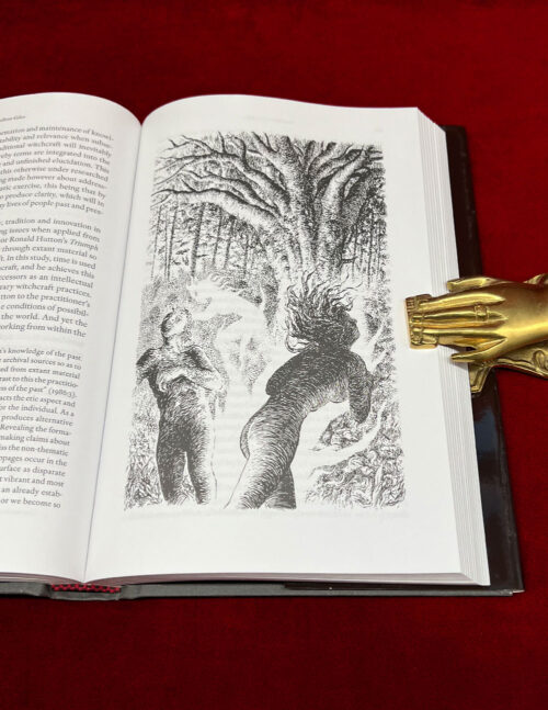 HANDS OF APOSTASY Essays on Traditional Witchcraft edited by Michael Howard & Daniel A. Schulke (Special Deluxe Half Bound in Leather Limited Edition Hardcover) - Image 4