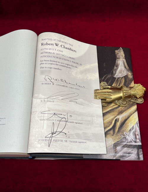 MASTERS OF THE WEIRD TALE by Robert W. Chambers - Signed Limited Edition Hardcover in Slipcase - Image 5
