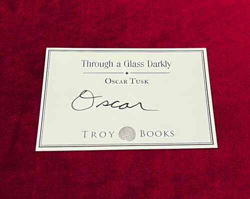 THROUGH A GLASS DARKLY - Oscar Tusk - Special Limited Edition Hardcover - Image 2
