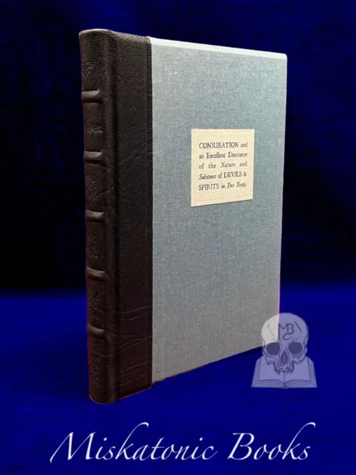 CONJURATION OF DEVILS AND SPIRITS Treadwell Edition (Quarter Leather Bound Limited Edition)