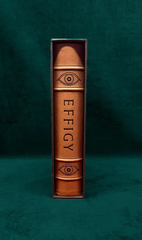 EFFIGY by Martin Duffy (Special Edition Bound in Mahogany Goat in Slipcase 1 of only 27) - Image 2