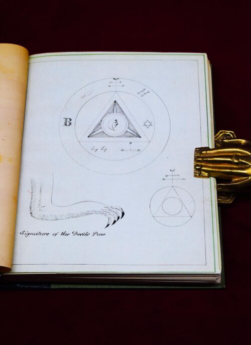 THE GRIMOIRE or BOOK OF SPELLS OF POPE HONORIUS - Quarter Bound in Leather Limited Edition Hardcover - Image 4