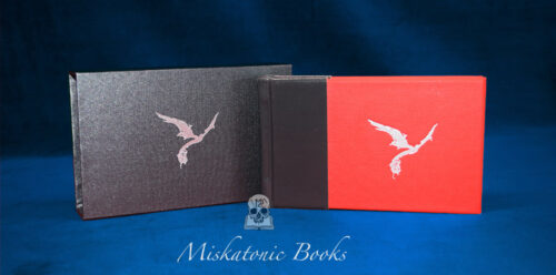 IO TYPHON by Harper Feist - Limited Edition Hardcover Quarter Bound in Leather with Custom Slipcase
