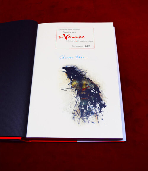INTERVIEW WITH THE VAMPIRE by Anne Rice - Signed Limited Edition Hardcover - Image 2