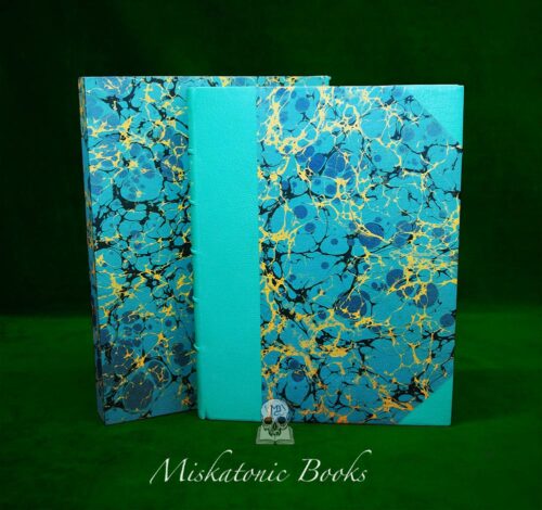 ALRAUNE: THE POISONERS GUILD by Chthonia, Rebecca Beyer, Tugce Okay and more - Deluxe Half Bound in Leather and Marbled Boards Artisanal Edition in Custom Slipcase - Image 3