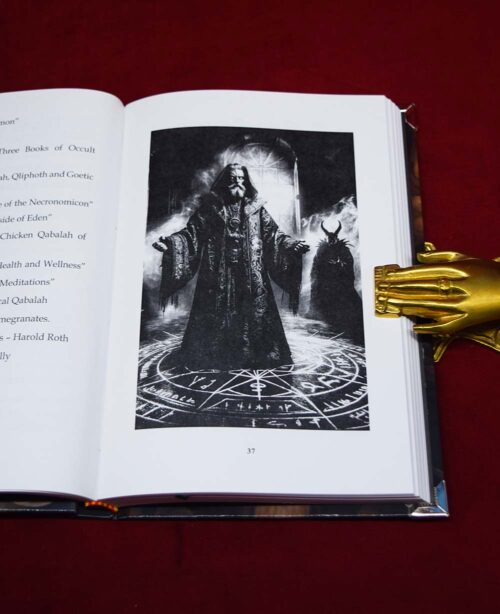 DARK SHADES OF THE SOUL: Satanic Qlipoth Mysticism By Augustine Moriar - Deluxe Leather Bound Edition - Image 5