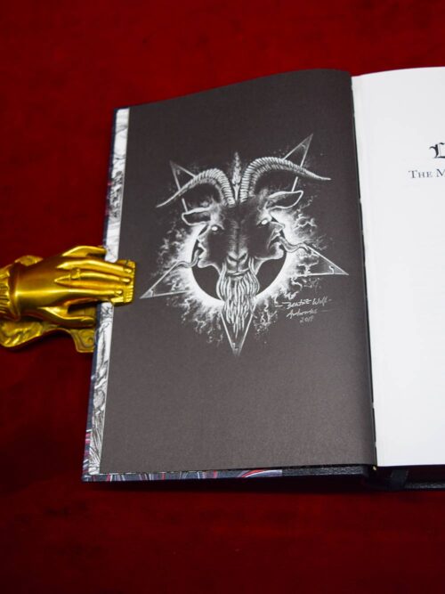 LIBER HVHI: The Magick of the Adversary - Michael W. Ford - Deluxe Quarter Bound in Leather and Marbled Boards with Custom Slipcase - Image 7