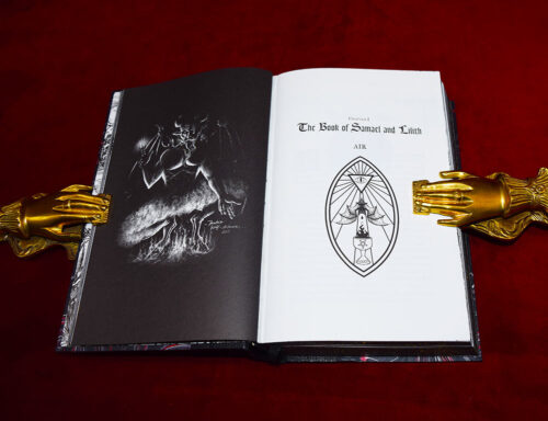 LIBER HVHI: The Magick of the Adversary - Michael W. Ford - Deluxe Quarter Bound in Leather and Marbled Boards with Custom Slipcase - Image 8
