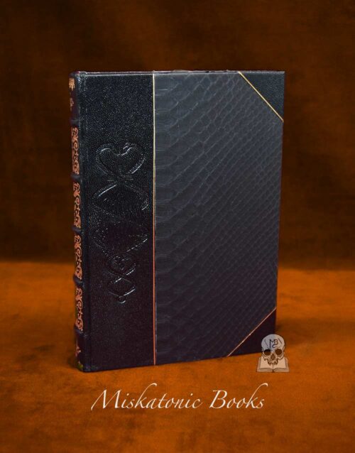 Lyrics of Lilith, Songs of Samael: The Serpent Siddur of the Nachash El Acher by Matthew Wightman - Devotee edition bound in Leather.