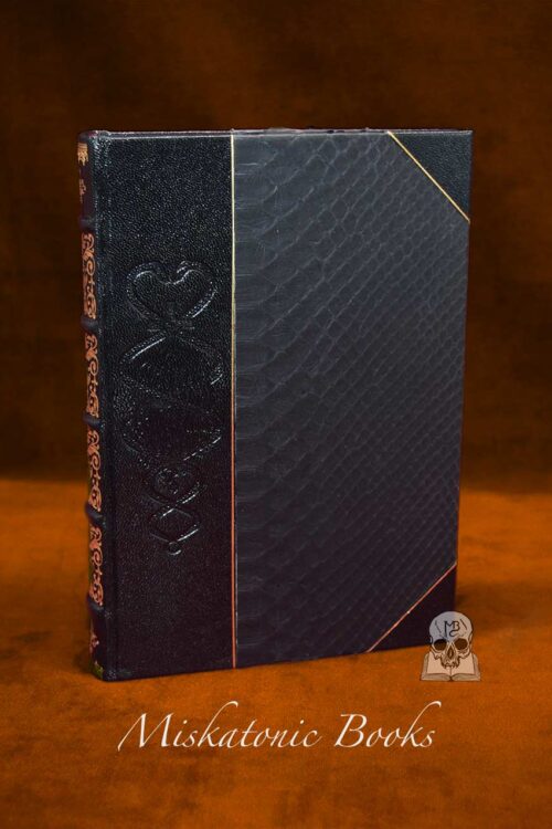 Lyrics of Lilith, Songs of Samael: The Serpent Siddur of the Nachash El Acher by Matthew Wightman - Devotee edition bound in Leather.