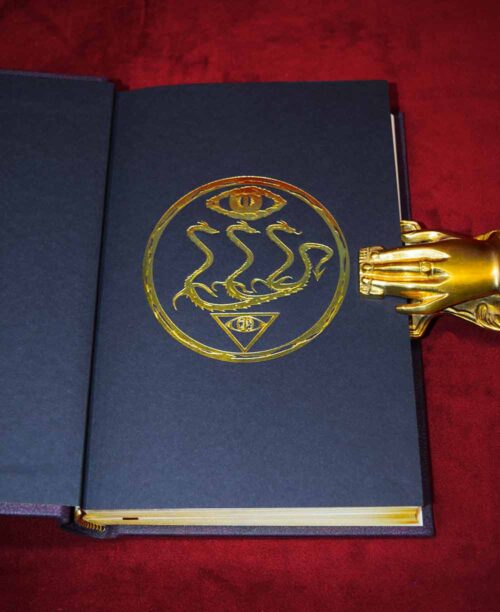 QUEEN OF HELL: Special Hand-bound Dark Moon Huntress Edition with Extra Material by Mark Alan Smith - Semi-Deluxe Leather Bound Limited Edition Hardcover - Image 2