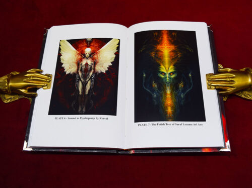 SARAF LESAMA AEL AZA: The Intoxicating Garden of Samael by Edgar Kerval - Limited Edition Hardcover - Image 4
