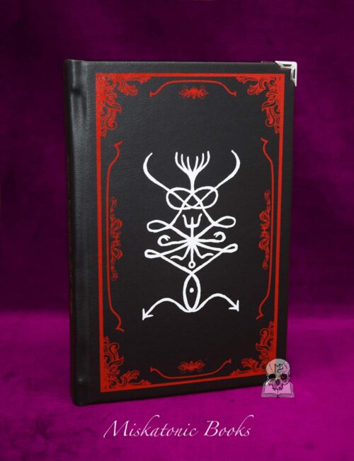 SARAF LESAMA AEL AZA: The Intoxicating Garden of Samael by Edgar Kerval - Deluxe Leather Bound Limited Edition Hardcover