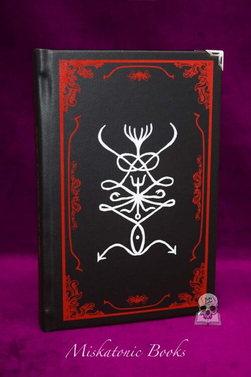 SARAF LESAMA AEL AZA: The Intoxicating Garden of Samael by Edgar Kerval - Deluxe Leather Bound Limited Edition Hardcover