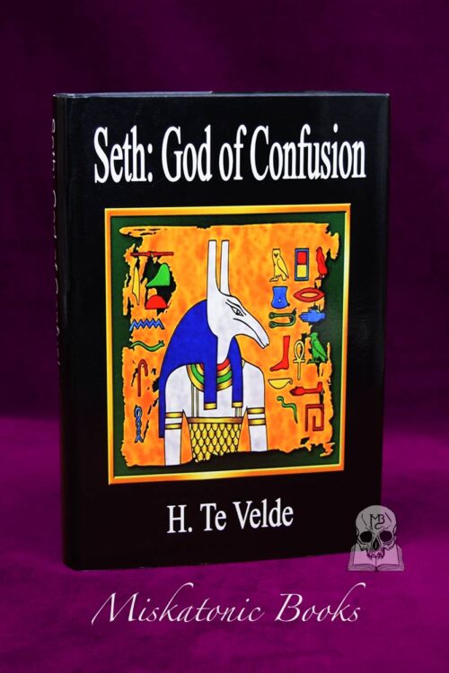 SETH, God of Confusion. A Study of His Role in Egyptian Mythology and Religion by H. Te Velde - Hardcover Edition
