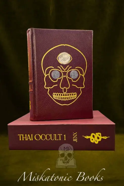THAI OCCULT 1 by Jenx - Deluxe Leather Bound Limited Edition Hardcover in Custom Made Solander Box