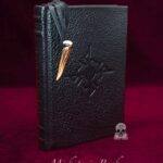 THURSAKYNGI Vol I The Essence of Thursian Sorcery by EKORTU - BOOK Bound in Goatskin, with Crow Feather and Talisman