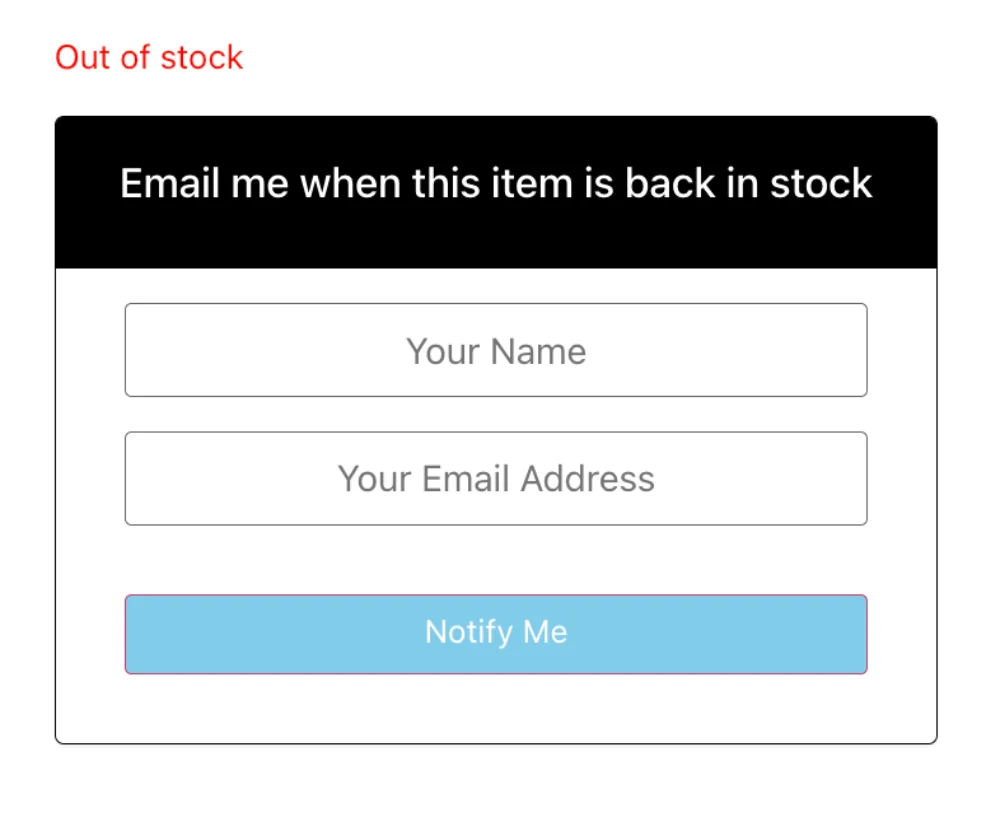 Stock Notify