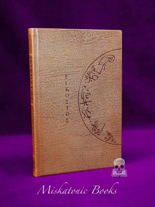 EIKOSTOS: Bibliography & Exhibition Catalogue - SPECIAL Deluxe Leather Bound Edition in Custom Slipcase - Image 2
