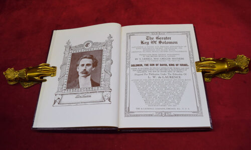 THE GREATER KEY OF SOLOMON: Including a Clear and Precise Exposition of King Solomon's Secret Procedure, Its Mysteries and Magic Rites. Original Plates, Charms and Talismans by S.L. MacGregor Mathers - Image 2