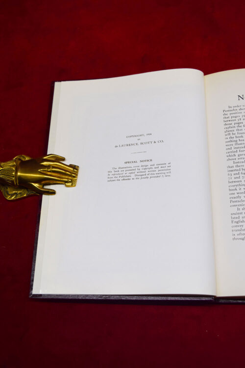 THE GREATER KEY OF SOLOMON: Including a Clear and Precise Exposition of King Solomon's Secret Procedure, Its Mysteries and Magic Rites. Original Plates, Charms and Talismans by S.L. MacGregor Mathers - Image 3