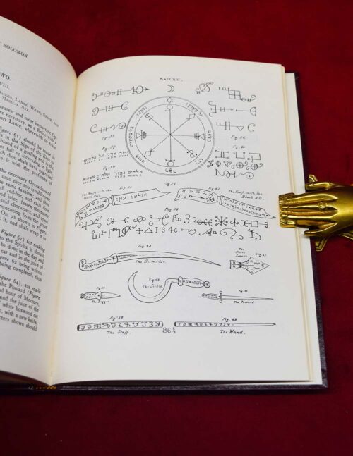 THE GREATER KEY OF SOLOMON: Including a Clear and Precise Exposition of King Solomon's Secret Procedure, Its Mysteries and Magic Rites. Original Plates, Charms and Talismans by S.L. MacGregor Mathers - Image 4