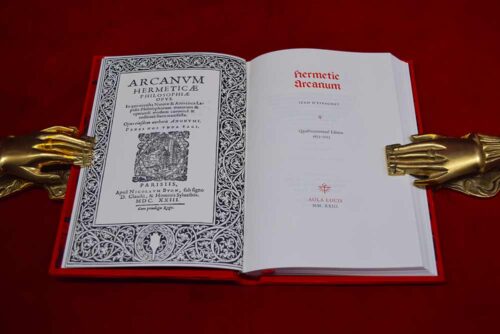 HERMETIC ARCANUM by Jean d’Espagnet - Deluxe Leather Bound Arcanum Edition - Image 3