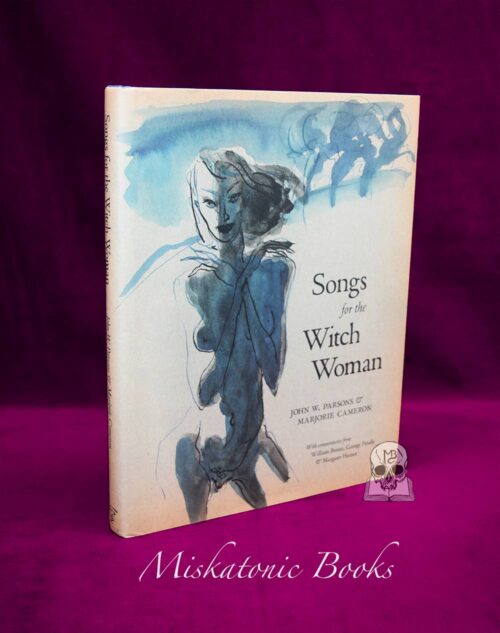 SONGS FOR THE WITCH WOMAN by John W. Parsons and Marjorie - Hardcover Edition