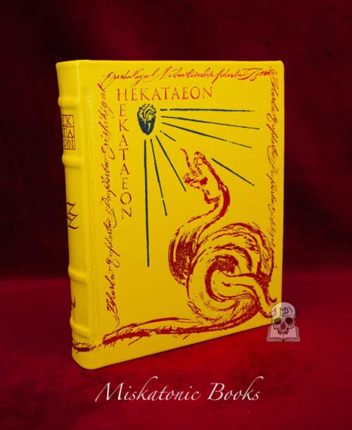 THE HEKATAEON by Jack Grayle - MEDEA "Eos" Edition Leather Bound Limited Edition Hardcover with Expanded Material
