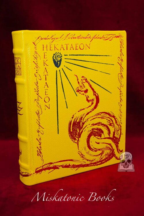 THE HEKATAEON by Jack Grayle - MEDEA "Eos" Edition Leather Bound Limited Edition Hardcover with Expanded Material