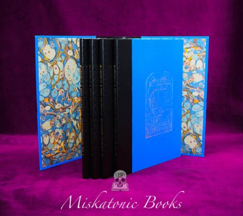 MAGICKAL AND PHILOSOPHICAL COMMENTARIES on The Book of The Law by Aleister Crowley - Limited Edition 4 vol set Quarter Bound in Leather Housed in Custom Solandar Case - Image 3