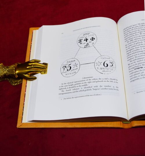 MAJOR KEYS OF SOLOMON by Eliphas Levi - Deluxe Edition Bound in Rough Undyed Goatskin in Custom Slipcase - Image 6