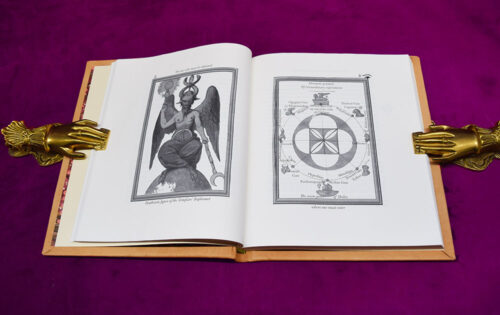 MAJOR KEYS OF SOLOMON by Eliphas Levi - Deluxe Edition Bound in Rough Undyed Goatskin in Custom Slipcase - Image 5