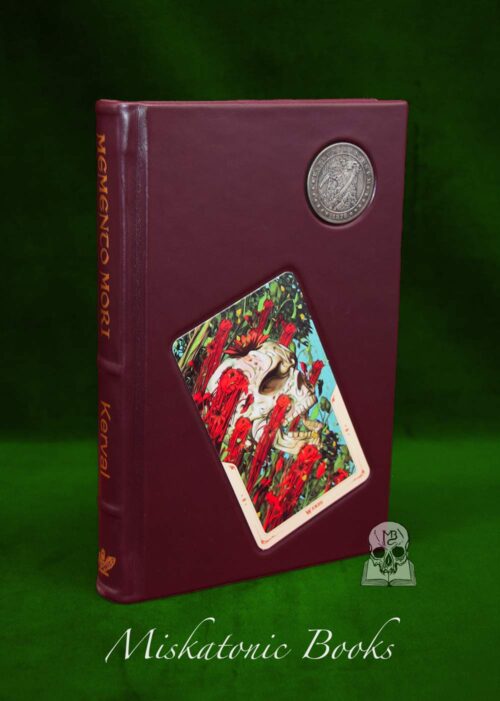MEMENTO MORI: A Call to the Death and The Cult of La Santa Muerte edited by Edgar Kerval- Deluxe Leather Bound Limited Edition (Prototype)